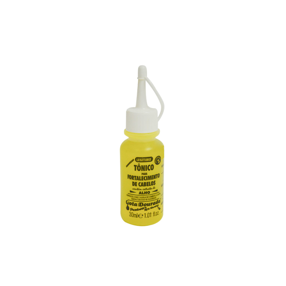 Tónico Fortalecimento com Alho 30ml - Gota Dourada