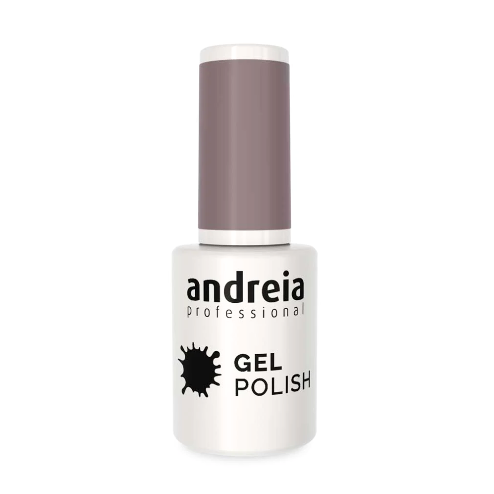 Verniz de gel Andreia 275 cinza e preto 10,5 ml para manicure em gel