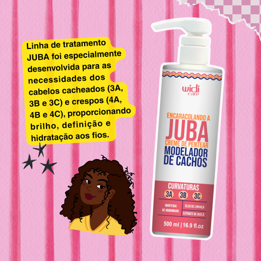 Widi Care Juba Creme de Pentear Encaracolando a Juba 500ml