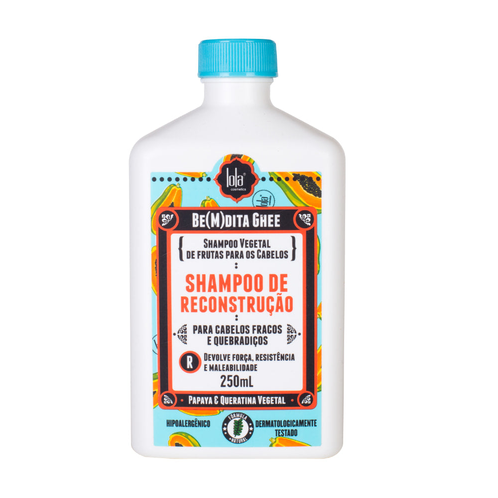 Lola Be(M)Dita Ghee Shampoo Reconstrução Papaya E Queratina Vegetal 250ml