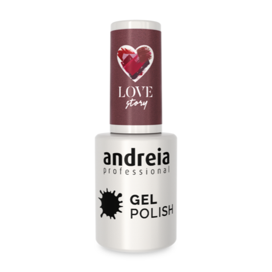 Verniz de gel Andreia 305 castanho 10,5 ml para manicure em gel