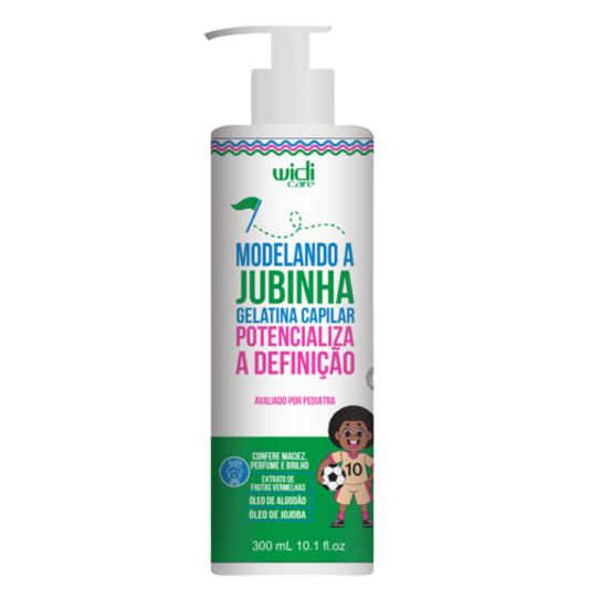 Gelatina capilar Modelando a Jubinha 300 g Widi Care para cabelos cacheados