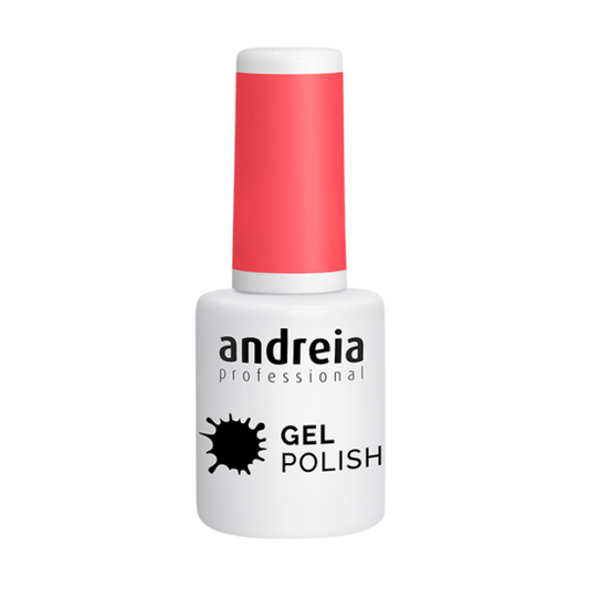 Verniz de gel Andreia 265 laranja 10,5 ml para manicure em gel