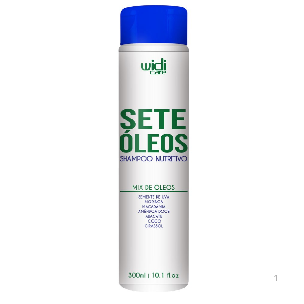 Shampoo Nutritivo Ste Óleos 300ml - Widi Care