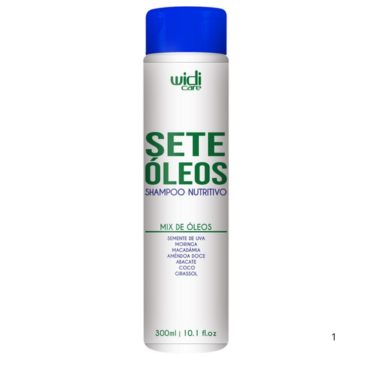 Shampoo Nutritivo Ste Óleos 300ml - Widi Care
