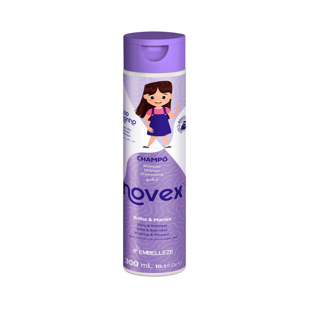 Novex Liso Lisinho shampoo 300 ml para cabelo liso