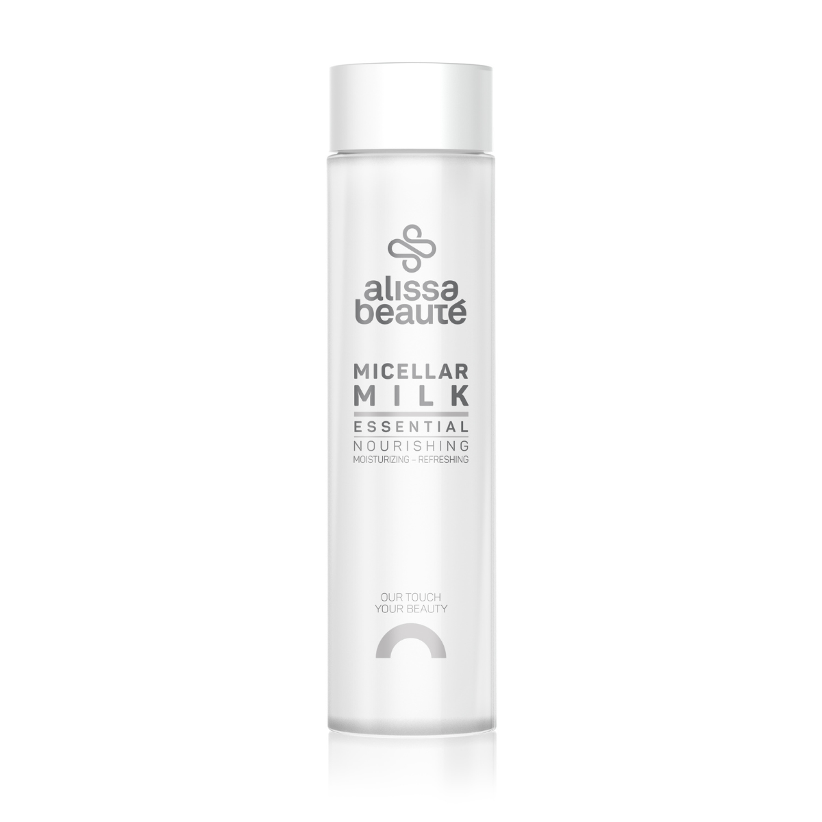 Leite micelar de limpeza facial 200 ml Alissa Beauté