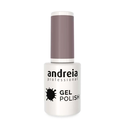 Verniz de gel Andreia 275 cinza e preto 10,5 ml para manicure em gel