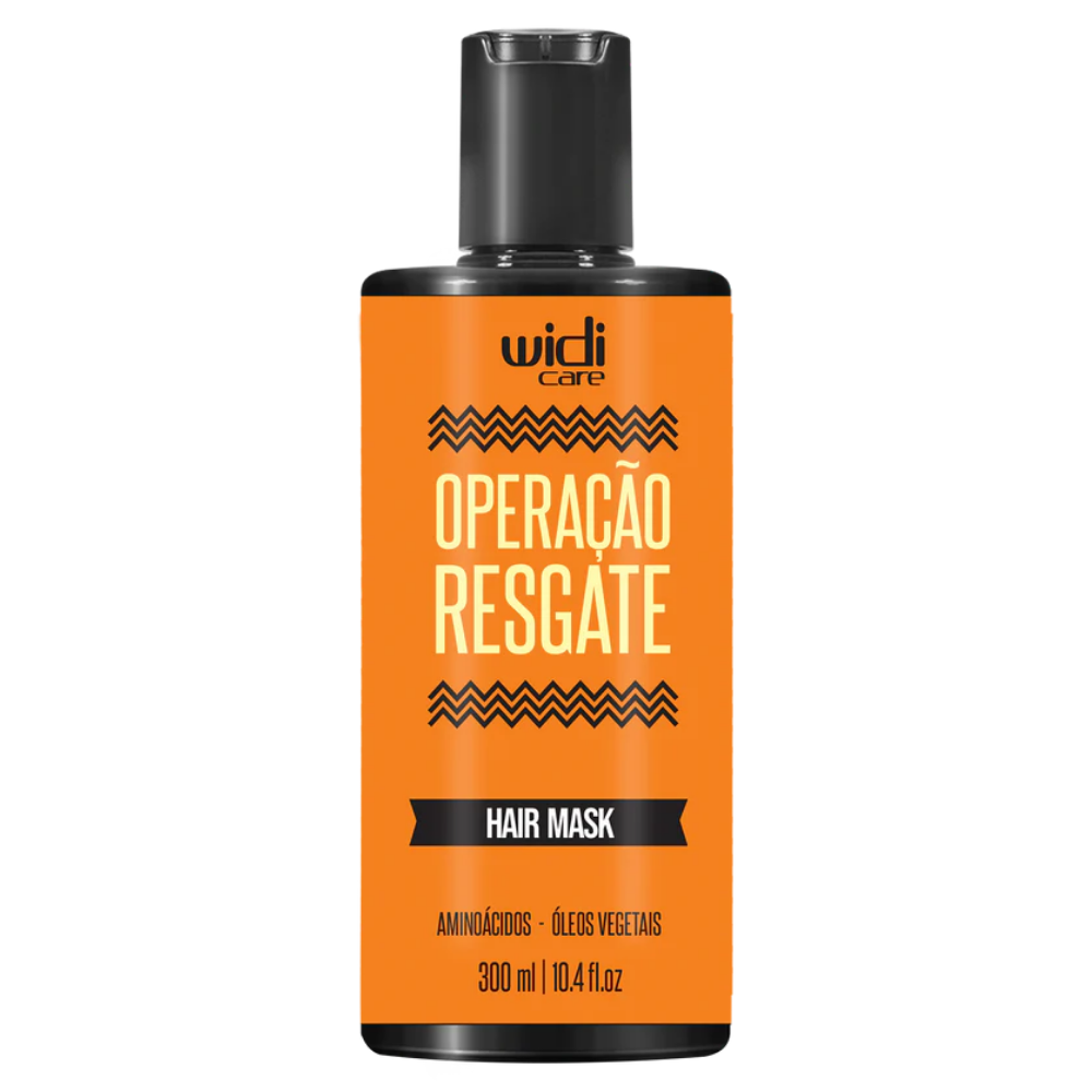 Condicionador reconstrutor Operação Resgate 300 ml Widi Care para cabelo danificado