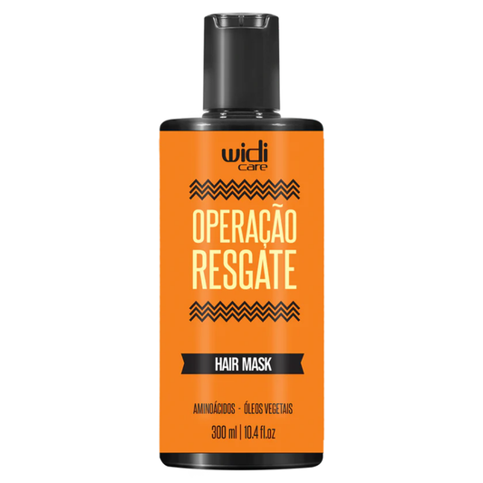 Condicionador reconstrutor Operação Resgate 300 ml Widi Care para cabelo danificado