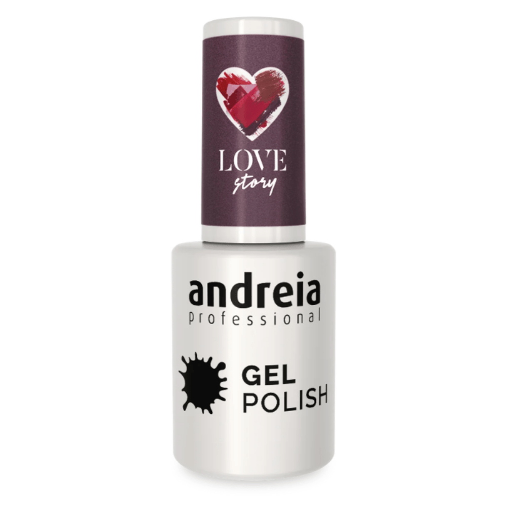 Verniz de gel Andreia 307 roxo 10,5 ml para manicure em gel