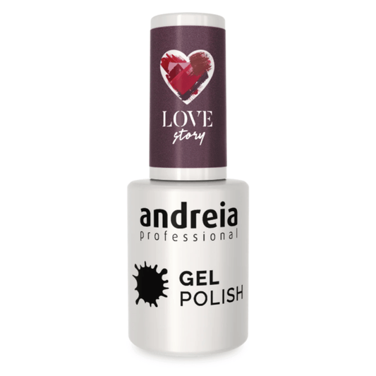 Verniz de gel Andreia 307 roxo 10,5 ml para manicure em gel