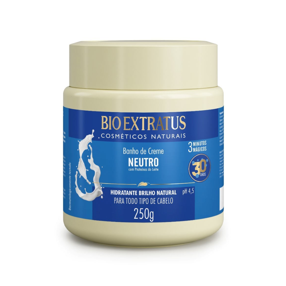 Bioextratus Neutro máscara 250 g para cuidado capilar