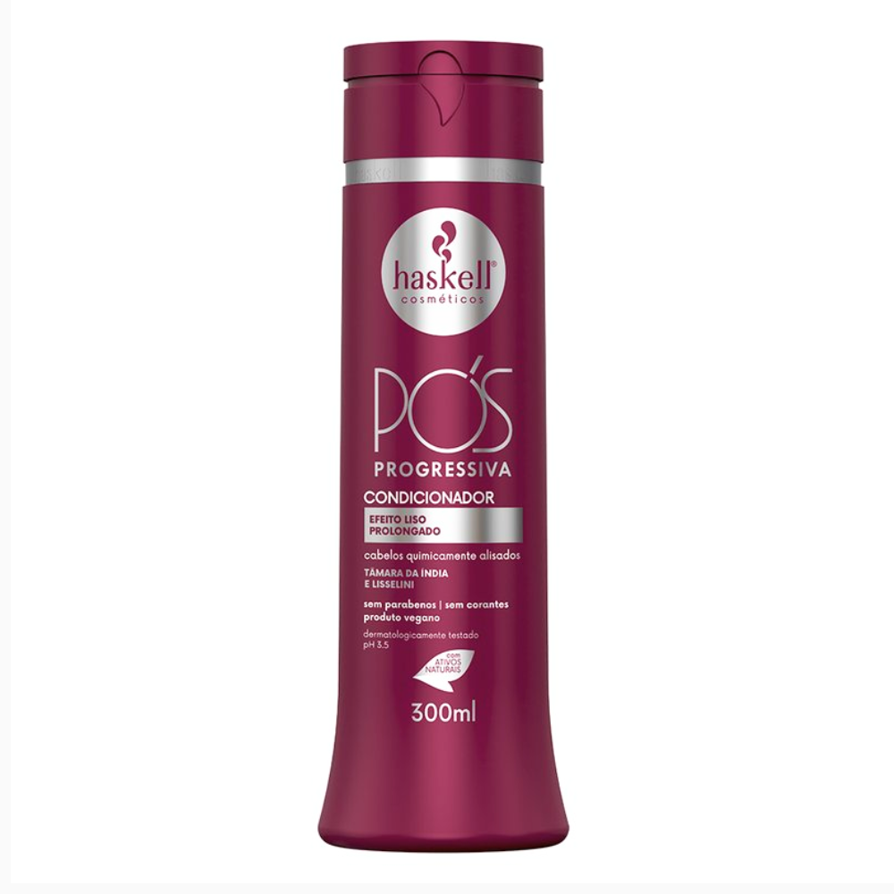 Haskell condicionador pós-progressiva 300 ml para cabelo