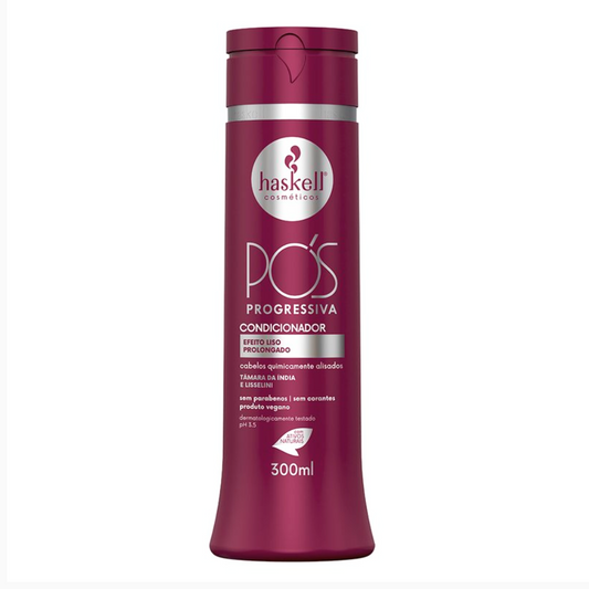 Haskell condicionador pós-progressiva 300 ml para cabelo
