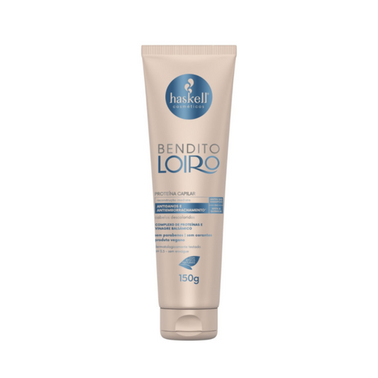 Haskell proteína Bendito Loiro 150 g para cabelos loiros