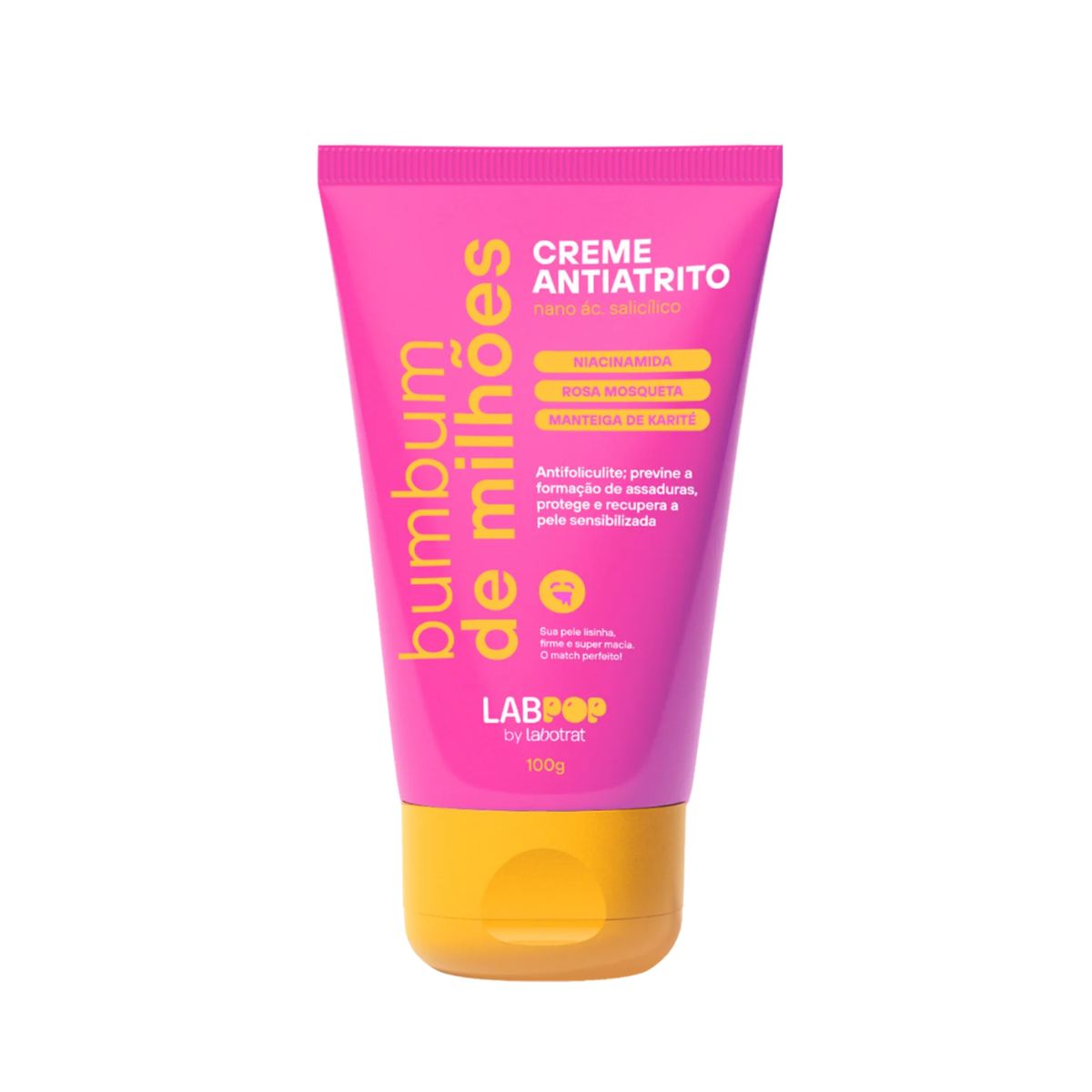 Creme antiatrito Bumbum de Milhões LabPOP 100 g Labotrat para cuidado corporal