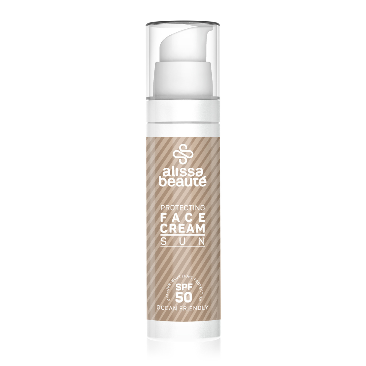 Alissa Beauté creme protetor solar facial SPF 50 para o rosto