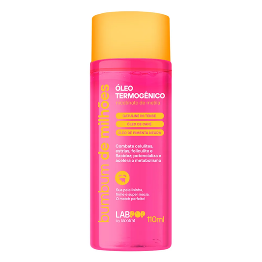 Labotrat óleo termogénico Bumbum de Milhões LabPOP 110 ml para o corpo