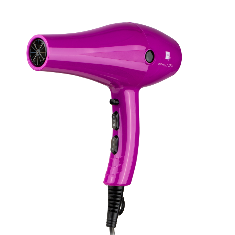 Secador de Cabelo Profissional Infinity 2500 Fucsia - Labor Pro