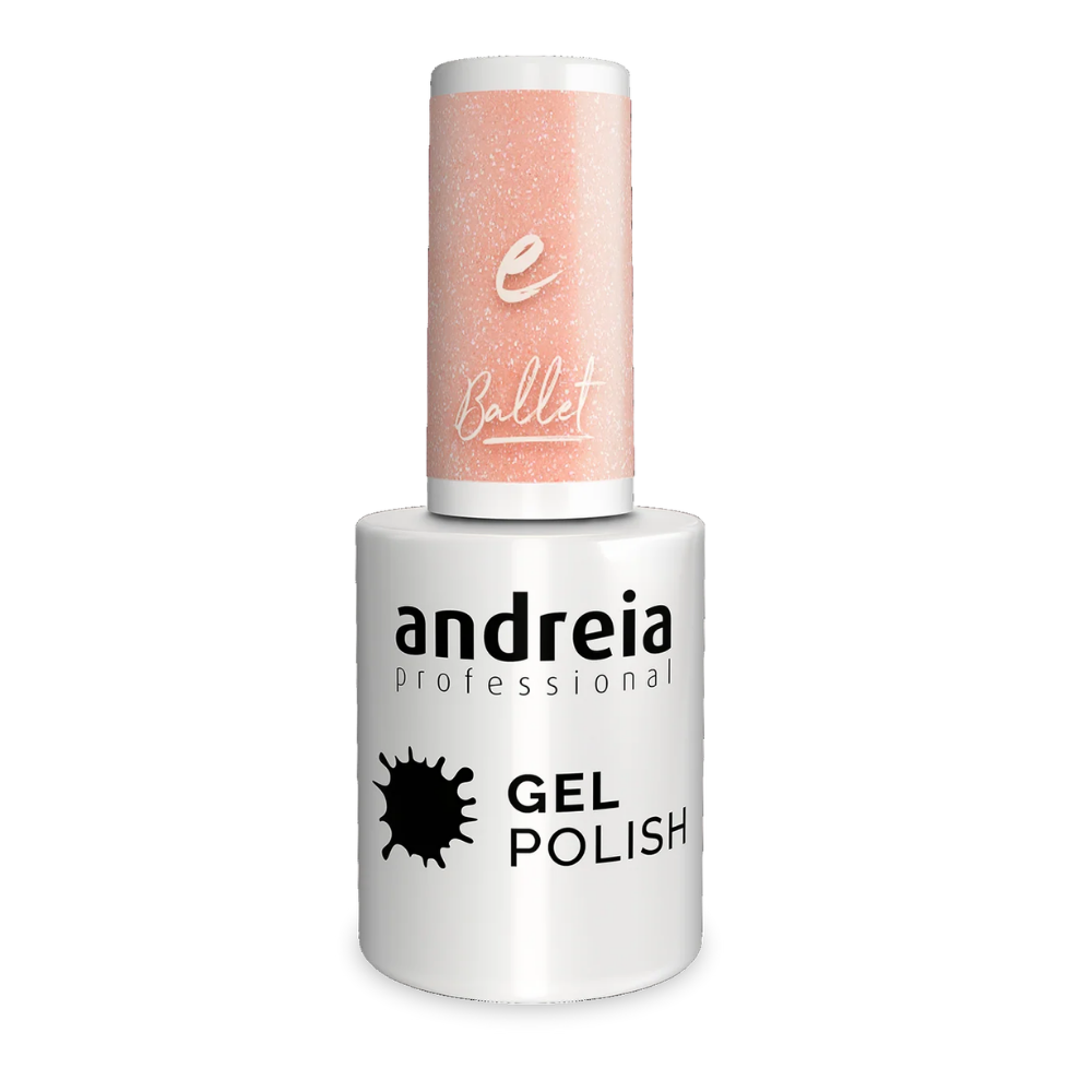 Verniz de gel Andreia BA5 Ballet nude 10,5 ml para manicure em gel