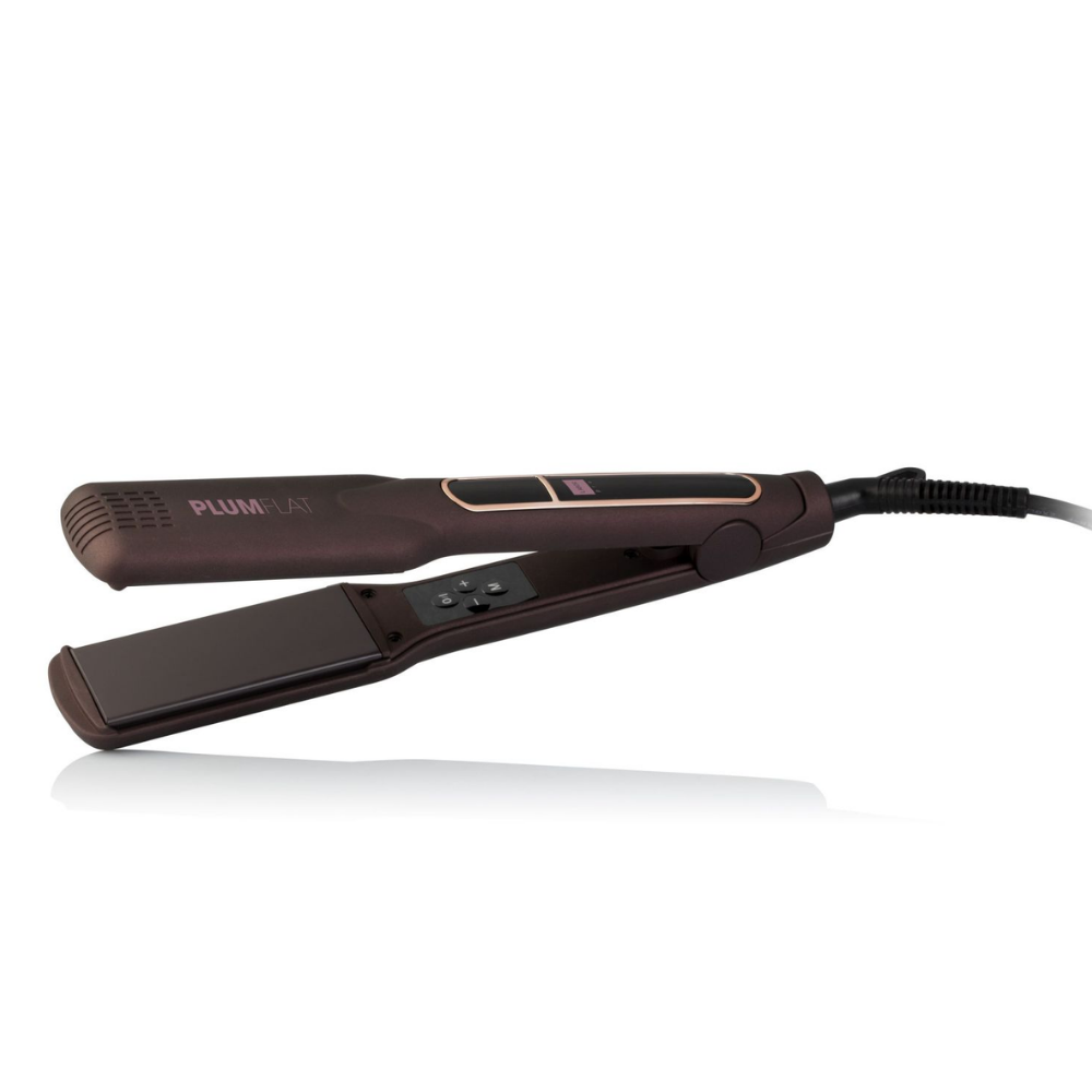 Prancha de cabelo Plum Flat Evo em cerâmica turmalina Labor Pro para alisar