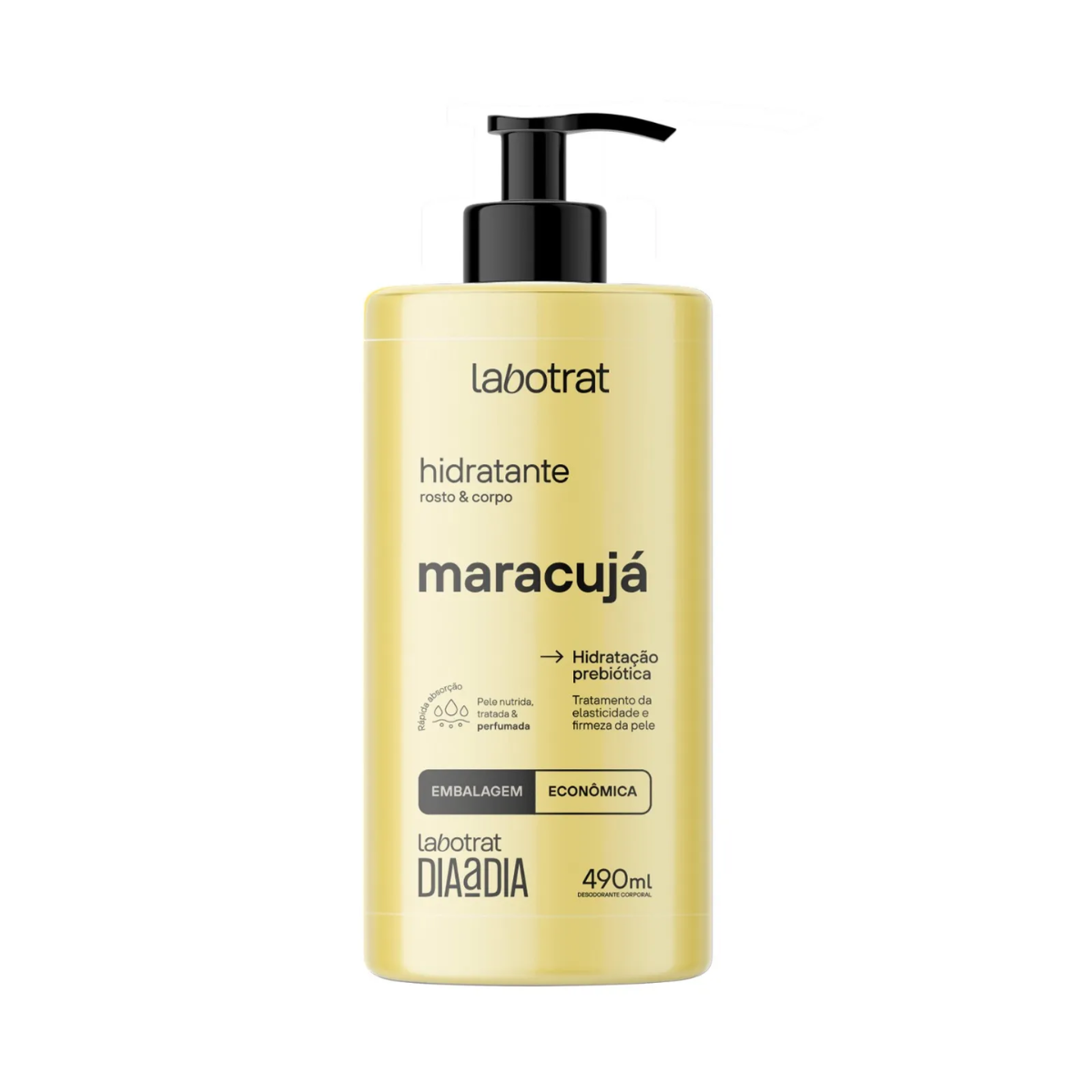 Labotrat hidratante corporal Maracujá Dia a Dia 490 ml para o corpo
