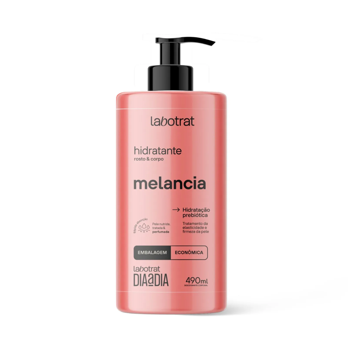 Labotrat hidratante corporal Melancia Dia a Dia 490 ml para o corpo