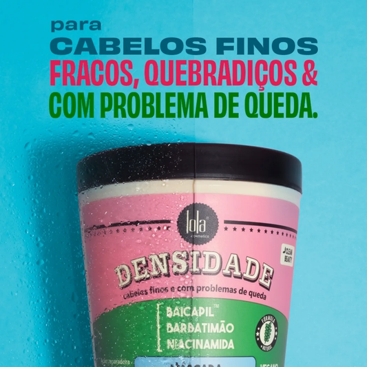 Lola Densidade máscara 230 g para fortalecer o cabelo