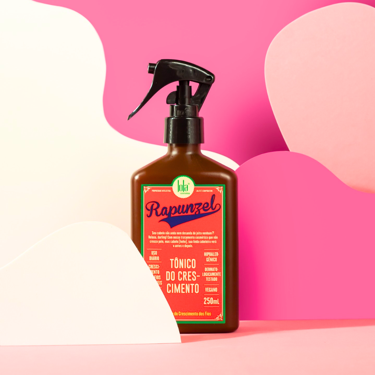 Lola Rapunzel tónico do crescimento 250 ml para crescimento capilar