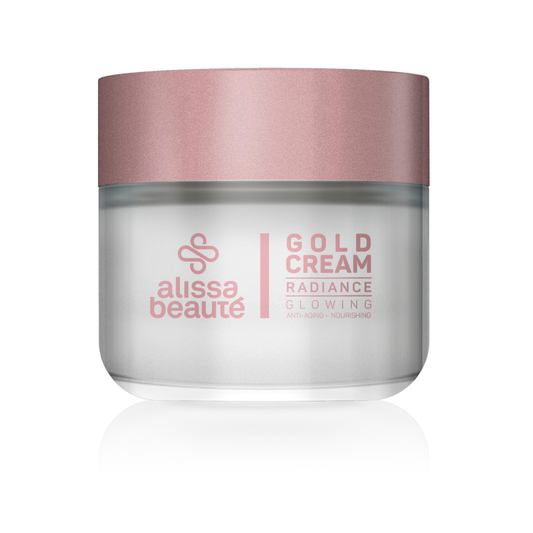 Gold Cream Radiance Glowing creme de ouro 50 ml Alissa Beauté para o rosto