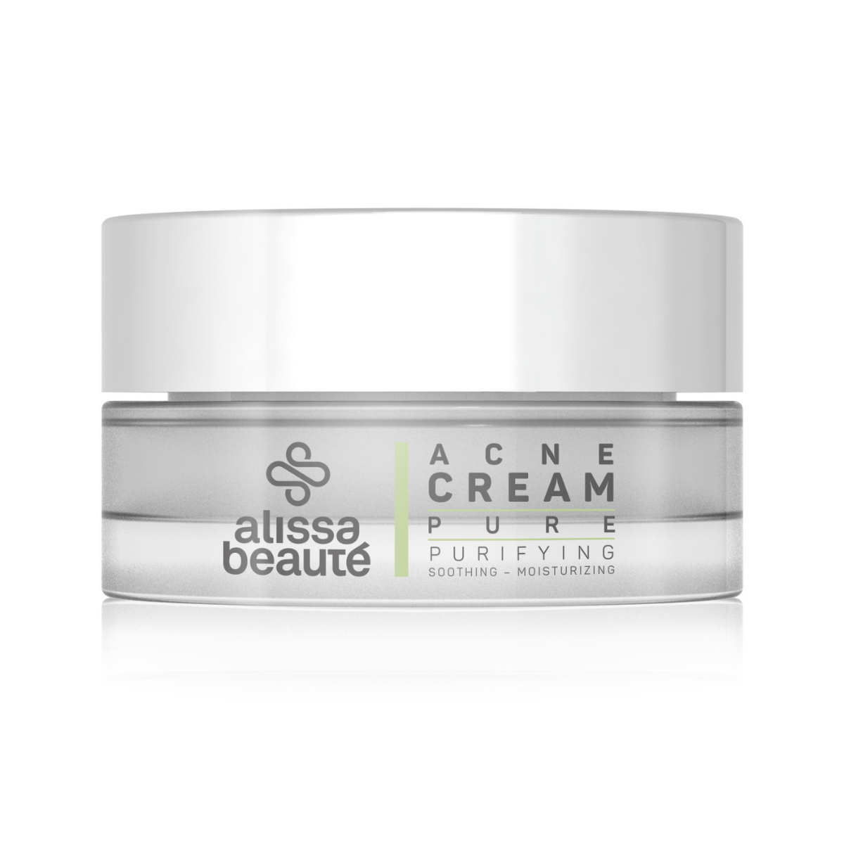 Creme facial anti-inflamatório para acne Pure 50 ml Alissa Beauté