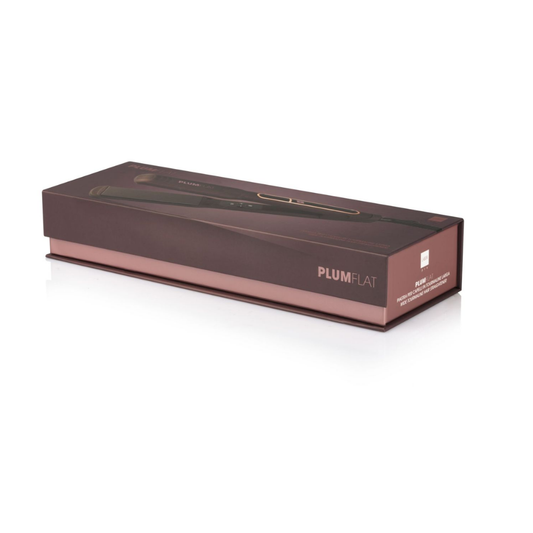 Prancha de cabelo Plum Flat Evo em cerâmica turmalina Labor Pro para alisar