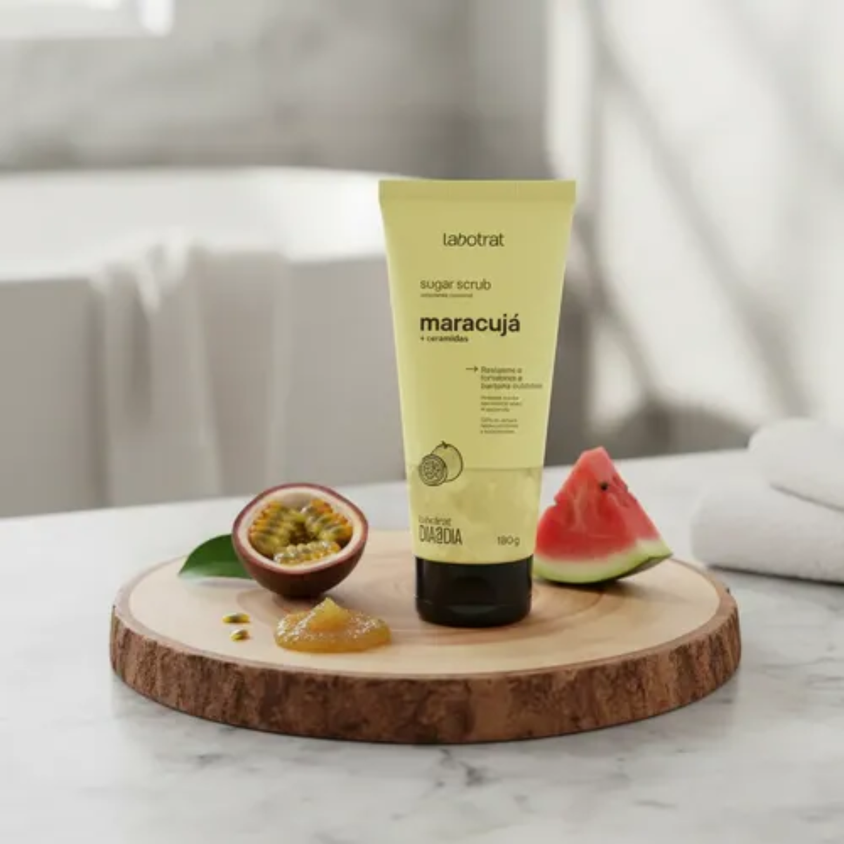 Labotrat sugar scrub Maracujá Dia a Dia 180 g para o corpo