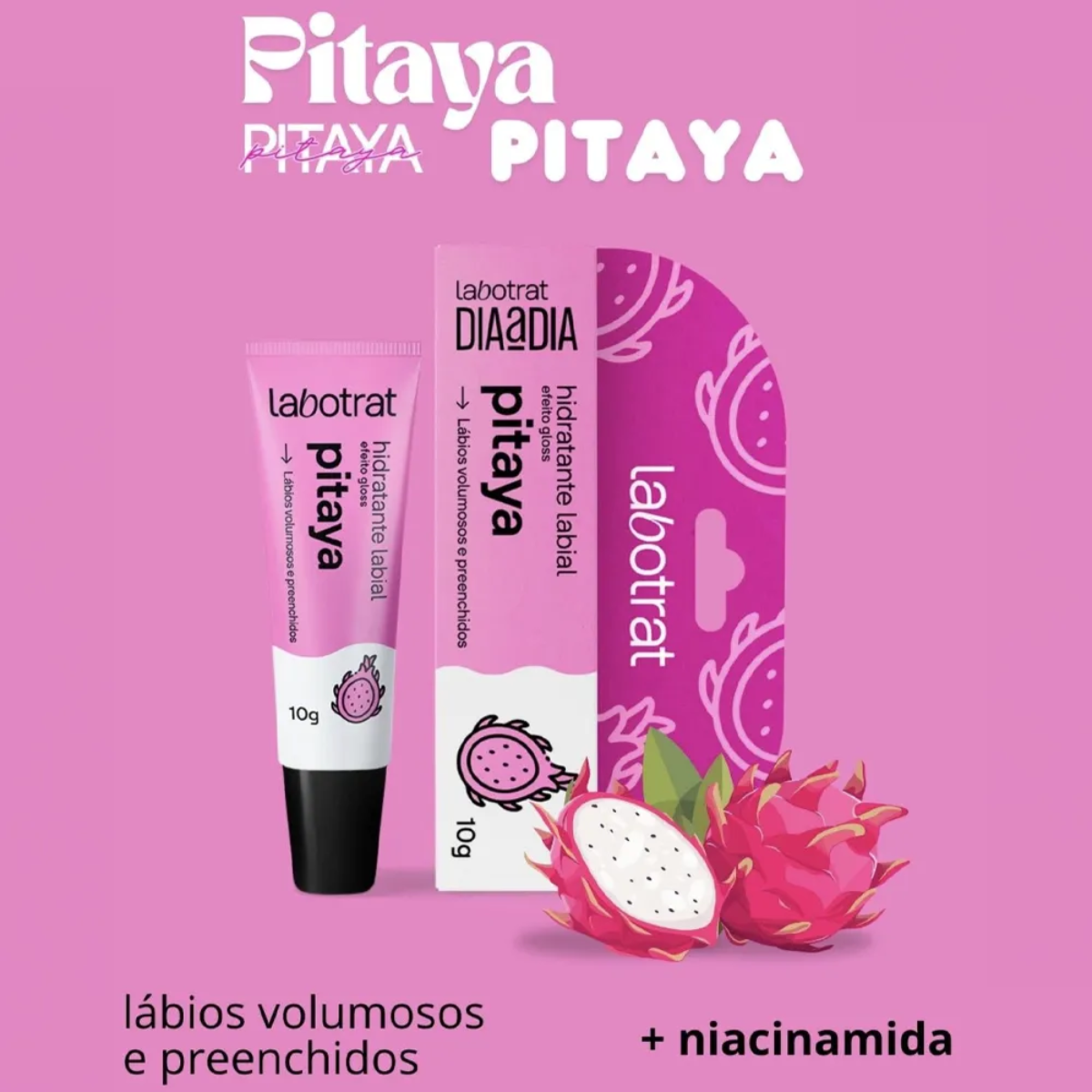 Labotrat hidratante labial Pitaya Dia a Dia 10 g para os lábios