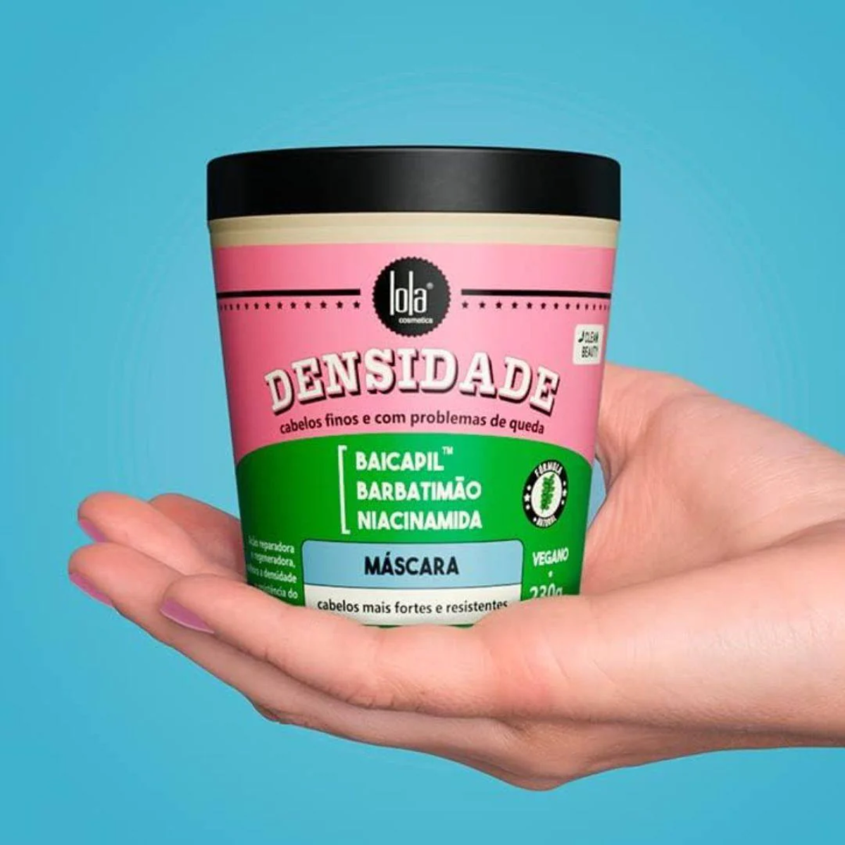 Lola Densidade máscara 230 g para fortalecer o cabelo