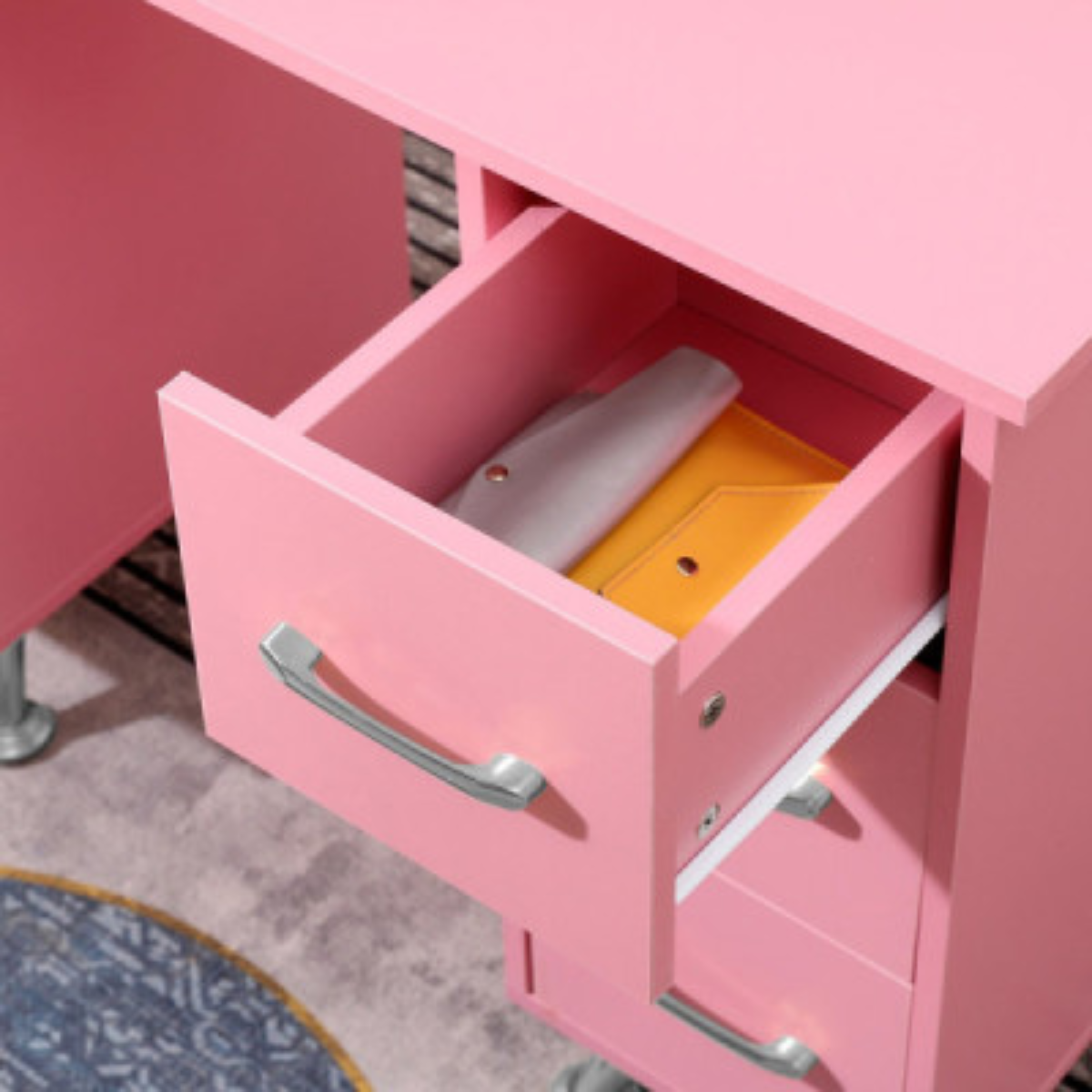 Mesa de Manicure 120cm com Gavetas