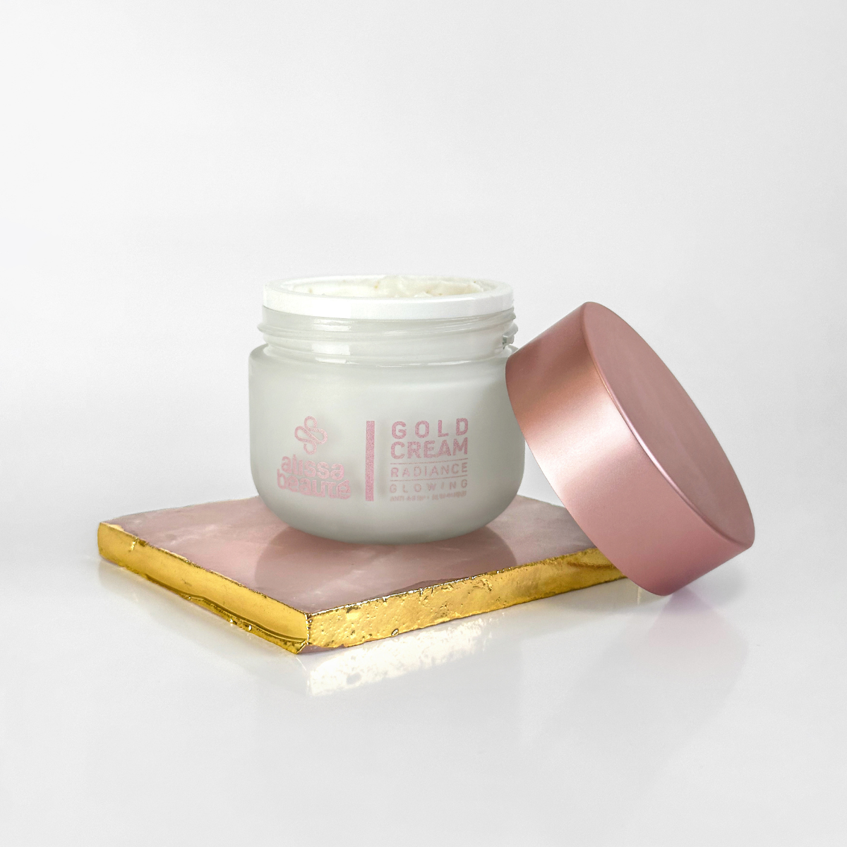 Gold Cream Radiance Glowing creme de ouro 50 ml Alissa Beauté para o rosto