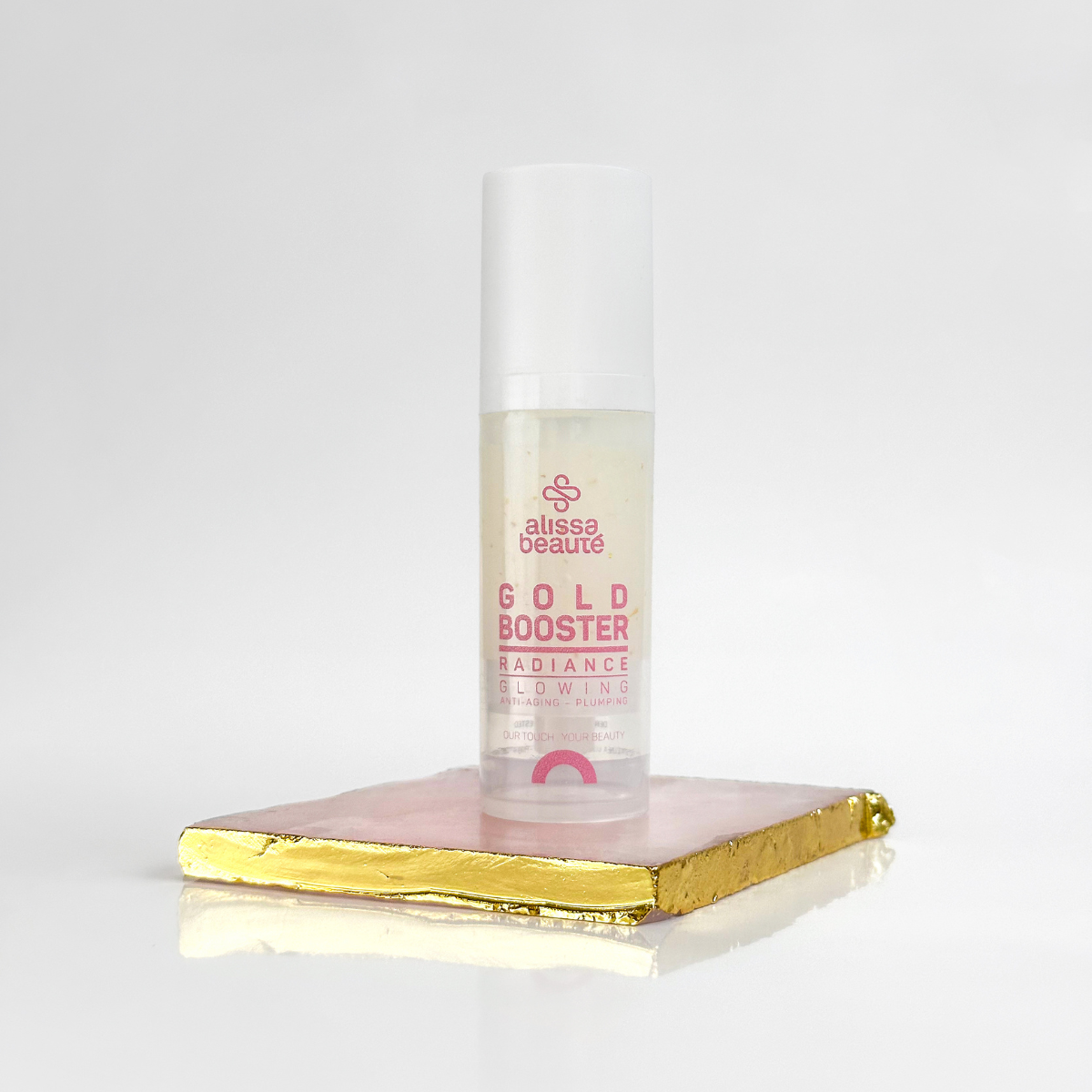 Gold Booster Radiance Glowing sérum de ouro 30 ml Alissa Beauté para o rosto