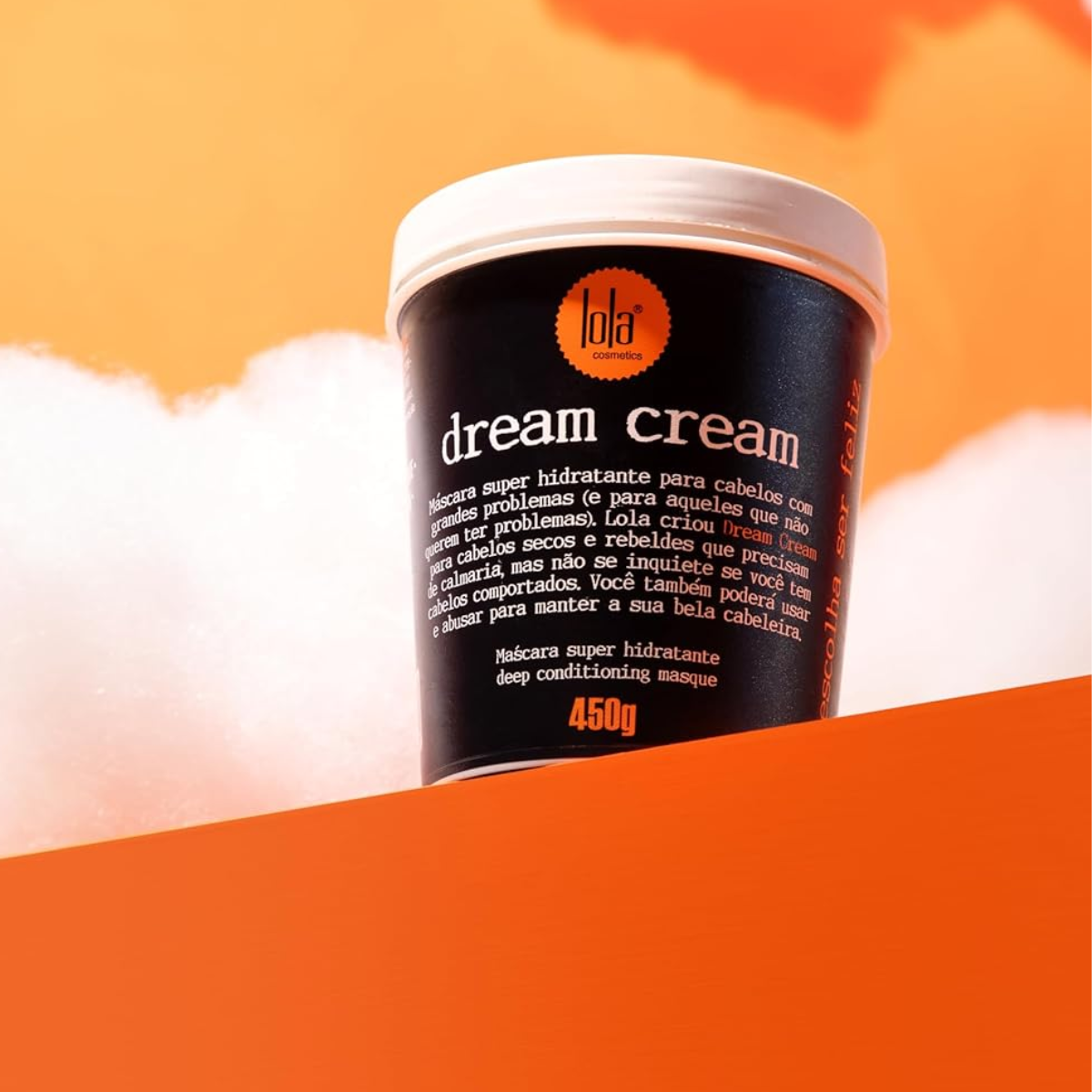 Lola Dream Cream máscara de hidratação 450 g para cabelos secos