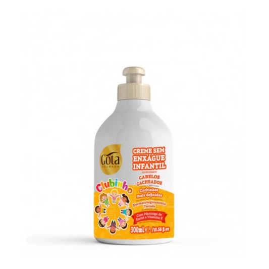 Gota Dourada Clubinho Cacheados Creme Pentear 300ml