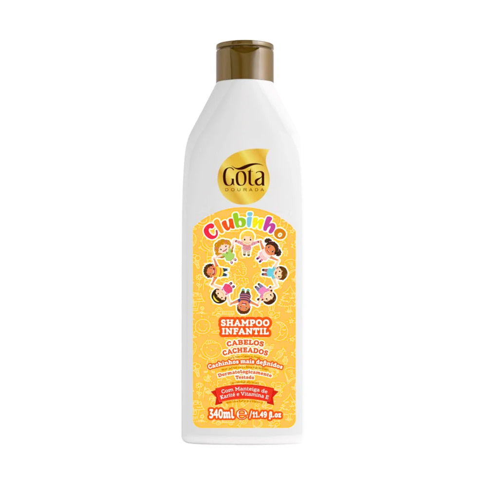 Gota Dourada Clubinho Cacheados Shampoo 340ml