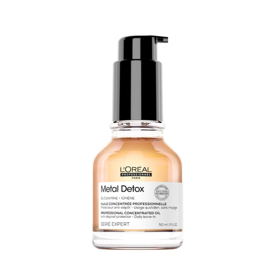 L'Oréal Metal Detox Óleo Concentrado para Cabelo Danificado 50ml