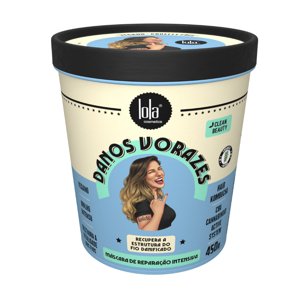 Lola Danos Vorazes Máscara Reparação Intensiva 450g