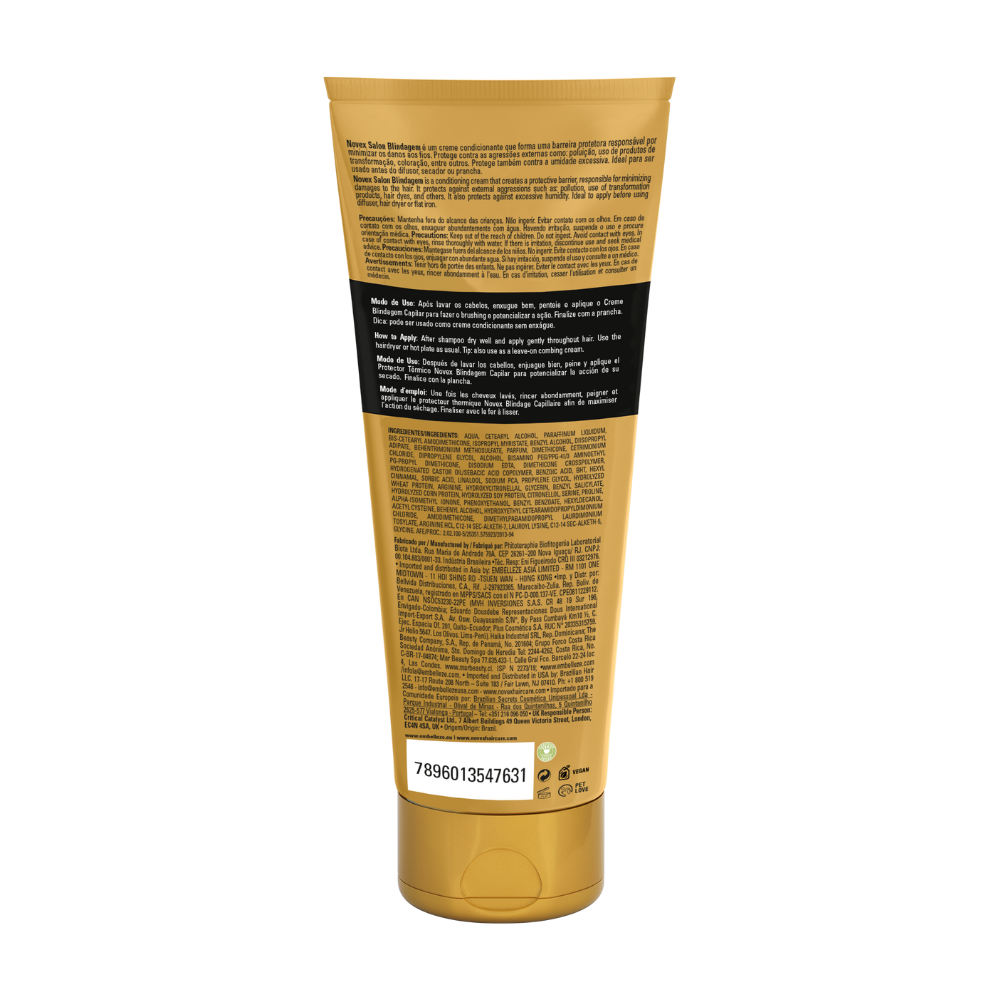 Novex Gold Blindagem Capilar 200g