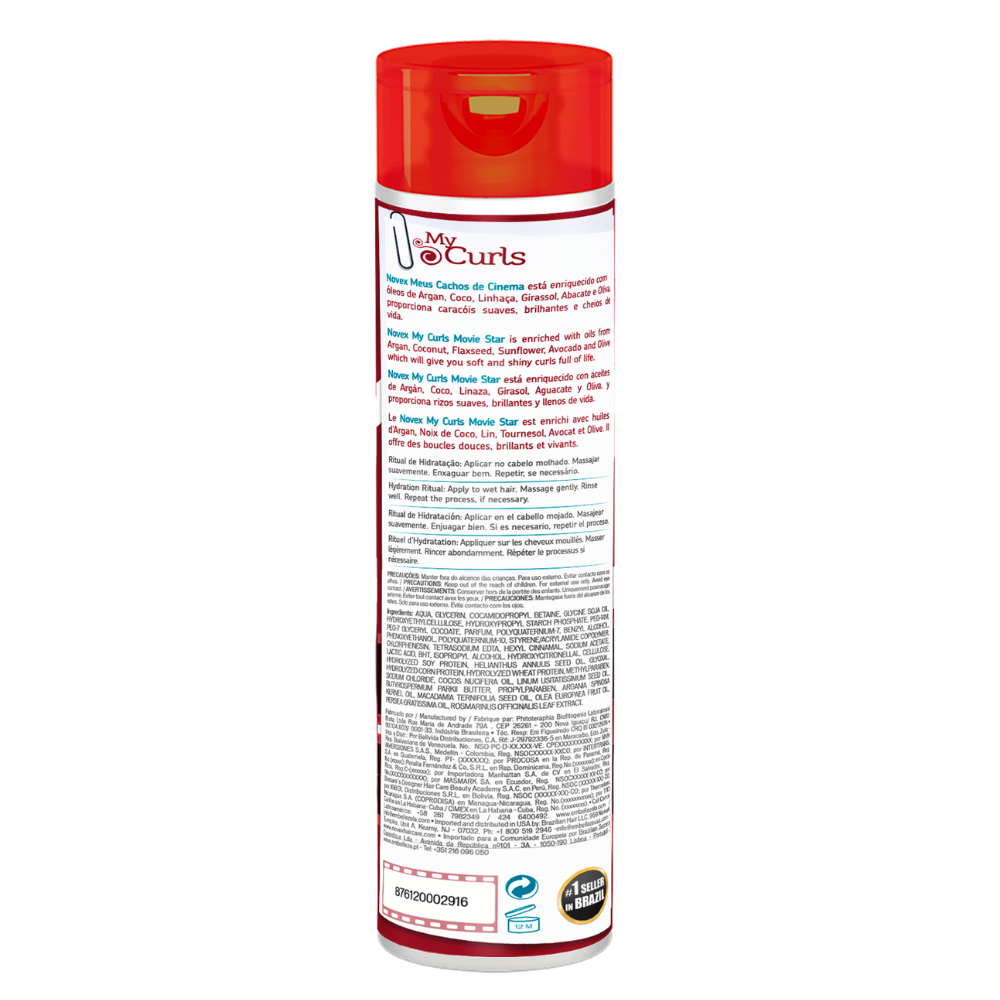 Novex Meus Cachos de Cinema Shampoo 300ml