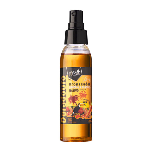 Real Natura Óleo Bronzeador Urucum e Cenoura SPF15 100ml