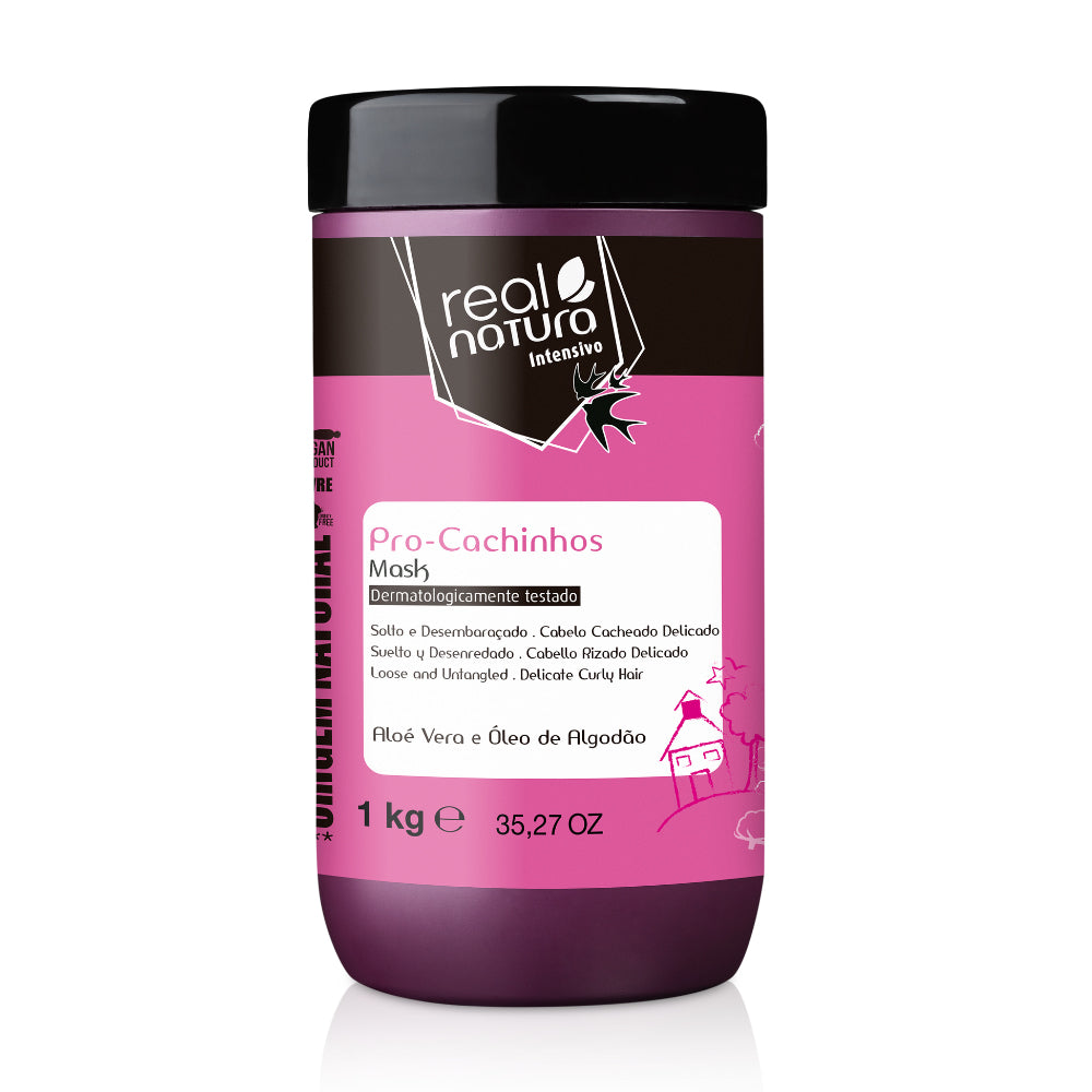 Real Natura Pro-Cachinhos Máscara 1kg