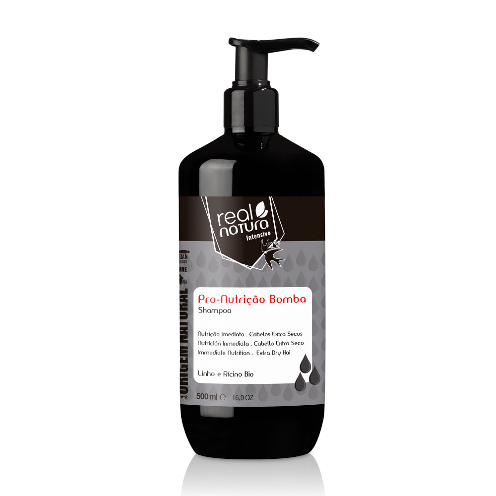 Real Natura Shampoo Pro-Nutrição Bomba 500ml