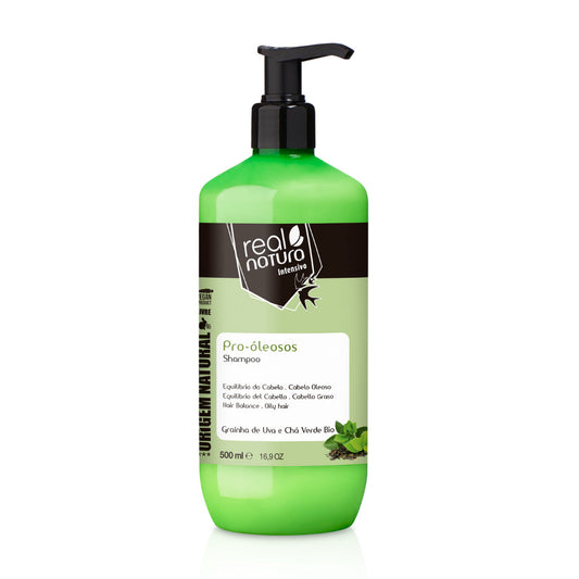 Real Natura Shampoo Sem Sal Pro-Oleosos 500ml